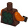 LEGO Reddish Brown Ninjago Torso (973)