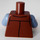 LEGO Rötlich-braun Owen Grady Minifig Torso (973 / 76382)