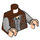 LEGO Reddish Brown Owen Minifig Torso (973 / 76382)