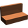 LEGO Rötlich-braun Panel 1 x 2 x 1 mit abgerundeten Ecken (4865 / 26169)