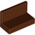 LEGO Reddish Brown Panel 1 x 2 x 1 with Rounded Corners (4865 / 26169)