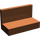 LEGO Rötlich-braun Panel 1 x 2 x 1 mit quadratischen Ecken (4865 / 30010)