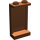 LEGO Brun rougeâtre Panneau 1 x 2 x 3 avec supports latéraux - tenons creux (35340 / 87544)