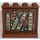 LEGO Reddish Brown Panel 1 x 4 x 3 with Books and Arrow Model Left Side Sticker with Side Supports, Hollow Studs (60581)
