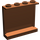 LEGO Roodachtig Bruin Paneel 1 x 4 x 3 met zijsteunen, holle noppen (35323 / 60581)
