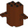 LEGO Brun rougeâtre Panneau 3 x 3 x 5 Arbre Trunk (60373)