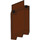 LEGO Reddish Brown Panel 3 x 3 x 6 Corner Wall without Bottom Indentations (87421)