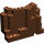 LEGO Reddish Brown Panel 4 x 10 x 6 Rock Rectangular (6082)