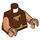 LEGO Rötlich-braun Piglin Minifig Torso (973 / 76382)