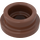 LEGO Reddish Brown Plate 1 x 1 Round with Open Stud (28626 / 85861)