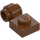 LEGO Reddish Brown Plate 1 x 1 with Clip (Thick Ring) (4081 / 41632)