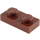 LEGO Reddish Brown Plate 1 x 2 (3023 / 28653)