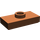 LEGO Brun rougeâtre assiette 1 x 2 avec 1 Stud (avec Groove) (3794 / 15573)