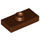 LEGO Reddish Brown Plate 1 x 2 with 1 Stud (with Groove and Bottom Stud Holder) (15573)