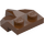 LEGO Reddish Brown Plate 1 x 2 with 3 Rock Claws (27261)