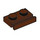 LEGO Reddish Brown Plate 1 x 2 with Door Rail (32028)