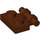 LEGO Reddish Brown Plate 1 x 2 with Handle (Open Ends) (2540)