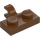 LEGO Reddish Brown Plate 1 x 2 with Horizontal Clip (11476 / 65458)