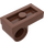 LEGO Rötlich-braun Platte 1 x 2 mit Stift Loch (11458)