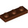 LEGO Reddish Brown Plate 1 x 3 (3623)