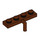 LEGO Reddish Brown Plate 1 x 4 with Downwards Bar Handle (29169 / 30043)