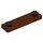 LEGO Reddish Brown Plate 1 x 4 with Two Studs with Groove (41740)