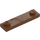 LEGO Reddish Brown Plate 1 x 4 with Two Studs with Groove (41740)