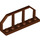 LEGO Roodachtig bruin Plaat 1 x 6 met Trein Wagen Railings (6583 / 58494)