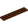 LEGO Reddish Brown Plate 2 x 10 (3832)