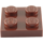 LEGO Reddish Brown Plate 2 x 2 (3022 / 94148)