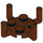 LEGO Brun rougeâtre assiette 2 x 2 Rond avec Quatre Verticale Bars (65738 / 98284)