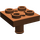 LEGO Brun rougeâtre assiette 2 x 2 avec Bas Épingle (Petits trous dans la plaque) (2476)