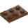 LEGO Rødbrun Plate 2 x 3 (3021)