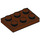 LEGO Roodachtig Bruin Plaat 2 x 3 (3021)