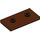 LEGO Reddish Brown Plate 2 x 4 with 2 Studs (65509)