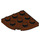 LEGO Brun rougeâtre assiette 3 x 3 Rond Coin (30357)