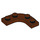 LEGO Reddish Brown Plate 3 x 3 Rounded Corner (68568)