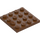 LEGO Reddish Brown Plate 4 x 4 (3031)