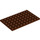 LEGO Reddish Brown Plate 6 x 10 (3033)