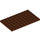 LEGO Reddish Brown Plate 6 x 10 (3033)