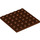 LEGO Reddish Brown Plate 6 x 6 (3958)