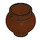 LEGO Reddish Brown Pot / Cauldron with Handle Holders (79807 / 98374)