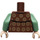 LEGO Rötlich-braun Professor Sybil Trelawney Minifig Torso (973 / 76382)