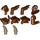 LEGO Reddish Brown Rancor Creature (Assembly)