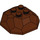 LEGO Reddish Brown Rock 4 x 4 x 1.3 Top (30293 / 42284)