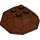 LEGO Brun rougeâtre Osciller 4 x 4 x 1.3 Haut (30293 / 42284)