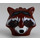 LEGO Roodachtig bruin Raket Raccoon Hoofd met Stofbril (79001)