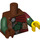 LEGO Rødbrun Rogue med Quiver Minifigur Overkropp (973 / 28277)