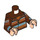 LEGO Brun rougeâtre Ron Weasley Minifig Torse (973)
