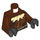 LEGO Roodachtig Bruin Scarecrow Minifig Torso (973 / 76382)